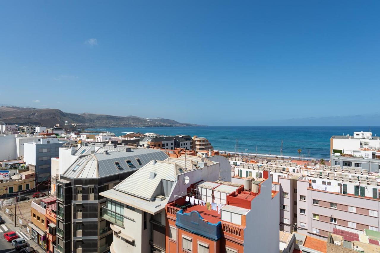 Elegant Living With Great Views Of Las Canteras Beach Las Palmas de Gran Canaria Esterno foto